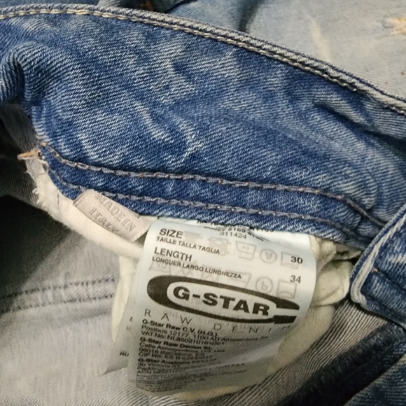 G-Star paint splattered jeans - Picture 2 of 2